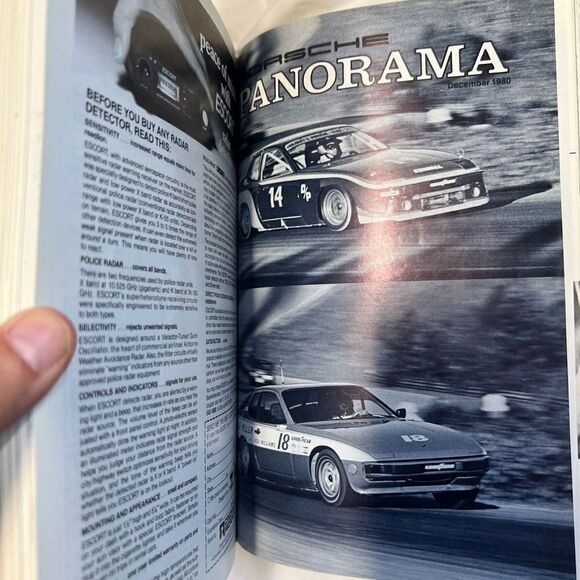Porsche Panoramic Hardcover Bounded Magazines Vintage 1980 JAN-Dec  PCA - Picture 15 of 15